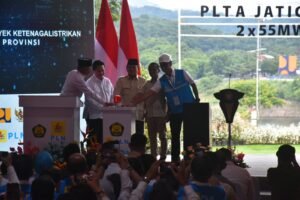 Prabowo Resmikan PLTA Jatigede dan Puluhan Proyek Ketenagalistrikan di 18 Provinsi