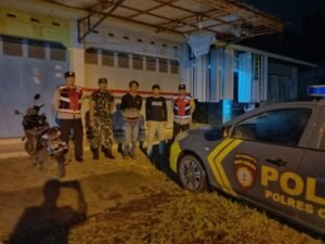 Polsek Kawali Tingkatkan Patroli Gabungan untuk Jaga Harkamtibmas Malam Hari