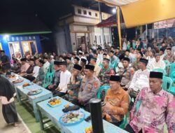 Jaga Kamtibmas Tetap Kondusif, Polsek Lakbok Hadiri Isra Mi’raj