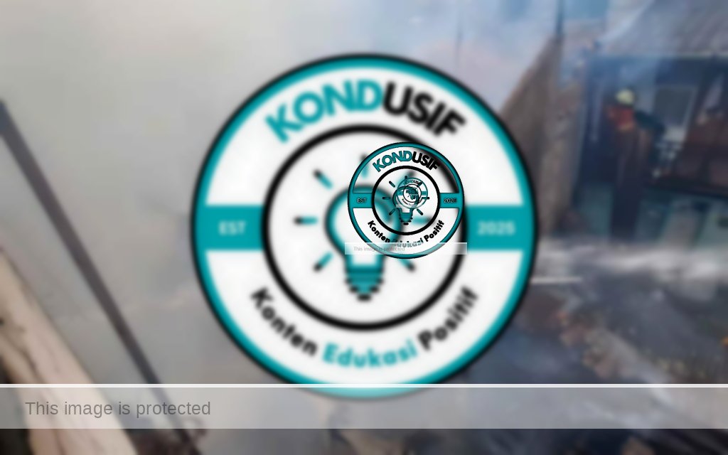 Kebakaran Dago Sapu Rumah, Gerak Cepat Damkar Bandung