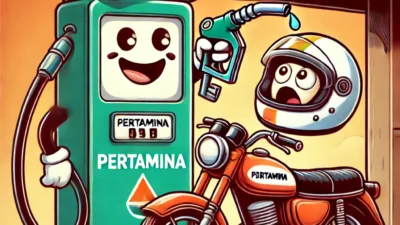 Ilustrasi mesin pengisian BBM pertamina. Gambar : Bob