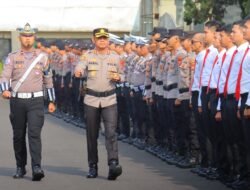 Polres Ciamis Gelar Apel Pasukan Operasi Keselamatan Lodaya 2025