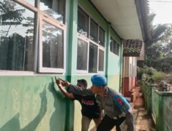 Polsek Sukadana Datangi TKP Pencurian di Sekolah, Imbau Warga Tingkatkan Keamanan
