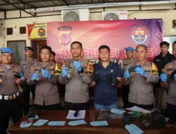 Polisi Tangkap Pandai Besi Pembuat Senjata Api Rakitan di Ciamis