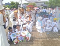 7.780 Santri PAUD hingga TPA di Tasikmalaya Antusias Ikuti Manasik Haji