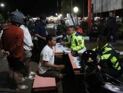 Operasi Keselamatan Lodaya 2025, Polres Ciamis Tindak Tegas Pelanggar Lalu Lintas