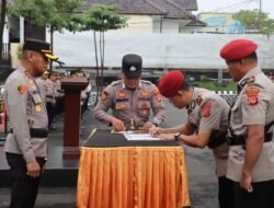 Kasat Reskrim Polres Ciamis Berganti, Kapolres: Jaga Keamanan dan Kondusifitas