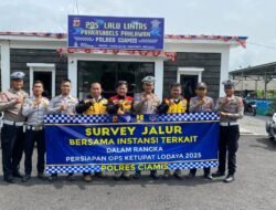 Antisipasi Mudik Lebaran, Polres Ciamis Survei Jalur Rawan Kecelakaan