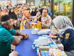 Polres Ciamis Gelar Pengobatan di Panumbangan, Warga Antusias Gratis Sambut Bantuan Sosial