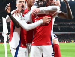 Arsenal Hancurkan Man City 5-1, Malam Magis di Emirates Stadium
