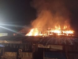 Kebakaran di Pasar Manis Ciamis, Blok A Ludes Dilalap Api
