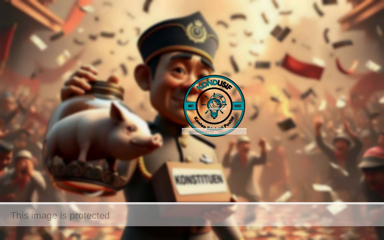 Politik Gentong Babi Korbankan Suara Konstituen Tanpa Ampun