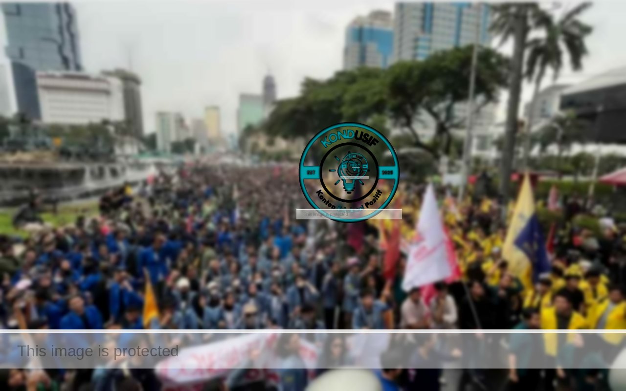 Revisi UU dan Pemotongan Anggaran Picu Demo Indonesia Gelap, Gambar Tangkap layar Instagram