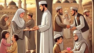 Valentine sesuai dengan ajaran Islam, atau justru bertentangan dengan nilai-nilai syariat? Gambar ilustrasi : AI.