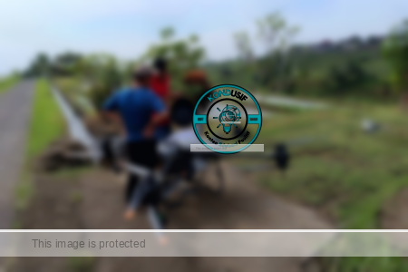 Pertanian organik menggunakan kecanggihan drone. Foto:Istimewa.
