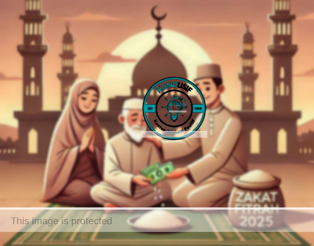 Zakat fitrah 2025 wilayah Jabodetabek naik, foto: (ilustrasi AI)