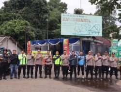 Kapolres Ciamis Pastikan Arus Mudik Lancar: Cek Pos Pengamanan Hingga Beri Motivasi Petugas
