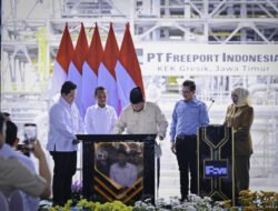 Presiden Prabowo Resmikan Pabrik Pemurnian Emas Terbesar di Dunia, Langkah Strategis Hilirisasi Industri