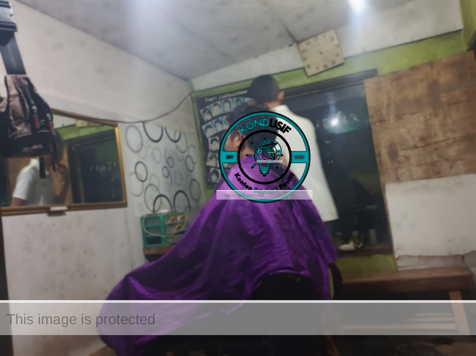 Pangkas rambut Difa Ciamis