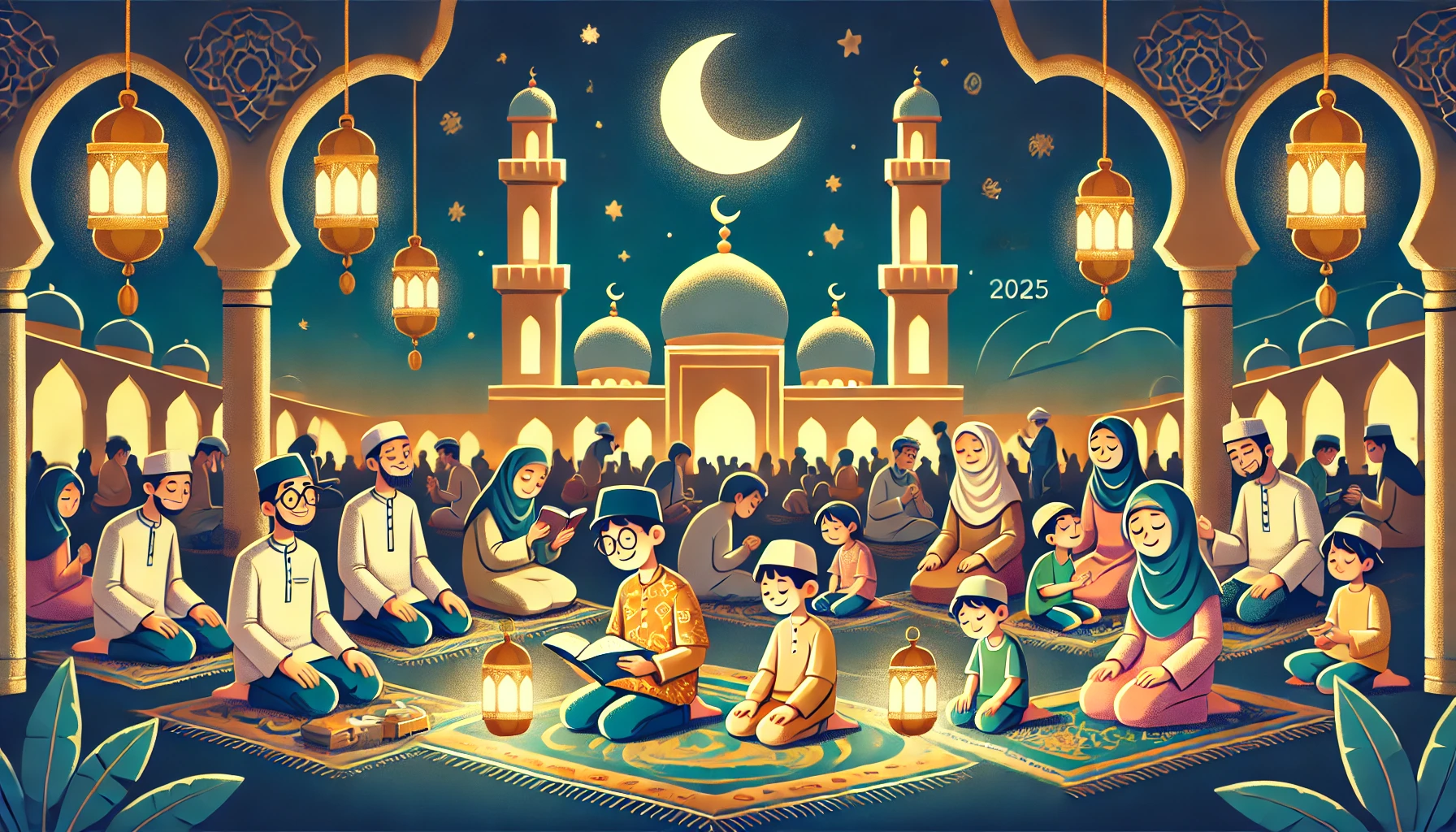 65 ucapan Ramadhan dan Idul Fitri 2025, foto: (ilustrasi AI)