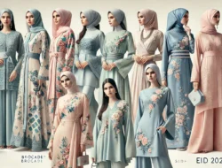 8 Tren Model Gamis Lebaran: Elegan, Simpel, dan Modern