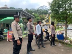 Pospam Ops Ketupat Lodaya 2025 Kawali Polres Ciamis Patroli ke Pusat Keramaian Saat Libur Lebaran