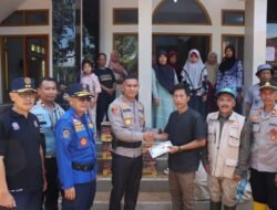 Longsor Terjang Panawangan, Kapolres Ciamis Gerak Cepat Bantu Warga