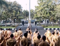 Bupati Ciamis Pimpin Apel Pasca Idulfitri: Tegaskan Pentingnya Sinergi dan Peningkatan PAD