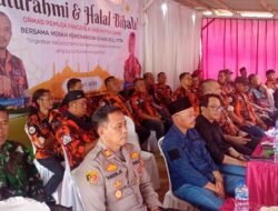Pemuda Pancasila Kumpul di Situ Lengkong, Kapolsek Panjalu: Ini Momentum Jaga Persatuan dan Keamanan