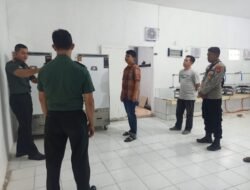 Polsek Lakbok Dampingi Dandim Cek Kesiapan Dapur Makan Bergizi Gratis (MBG) untuk Kecamatan Lakbok