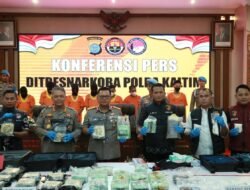 Polda Kaltim Bongkar Jaringan Narkoba di Samarinda dan Balikpapan, 8 Tersangka Diamankan