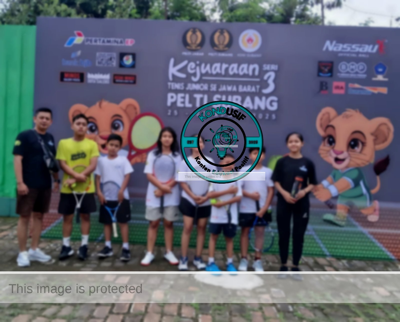 Atlet muda Ciamis menunjukkan taji mereka di Kejuaraan Tenis Junior Se-Jawa Barat Seri 3, dengan prestasi luar biasa di kategori usia 10 hingga 16 tahun (ist)