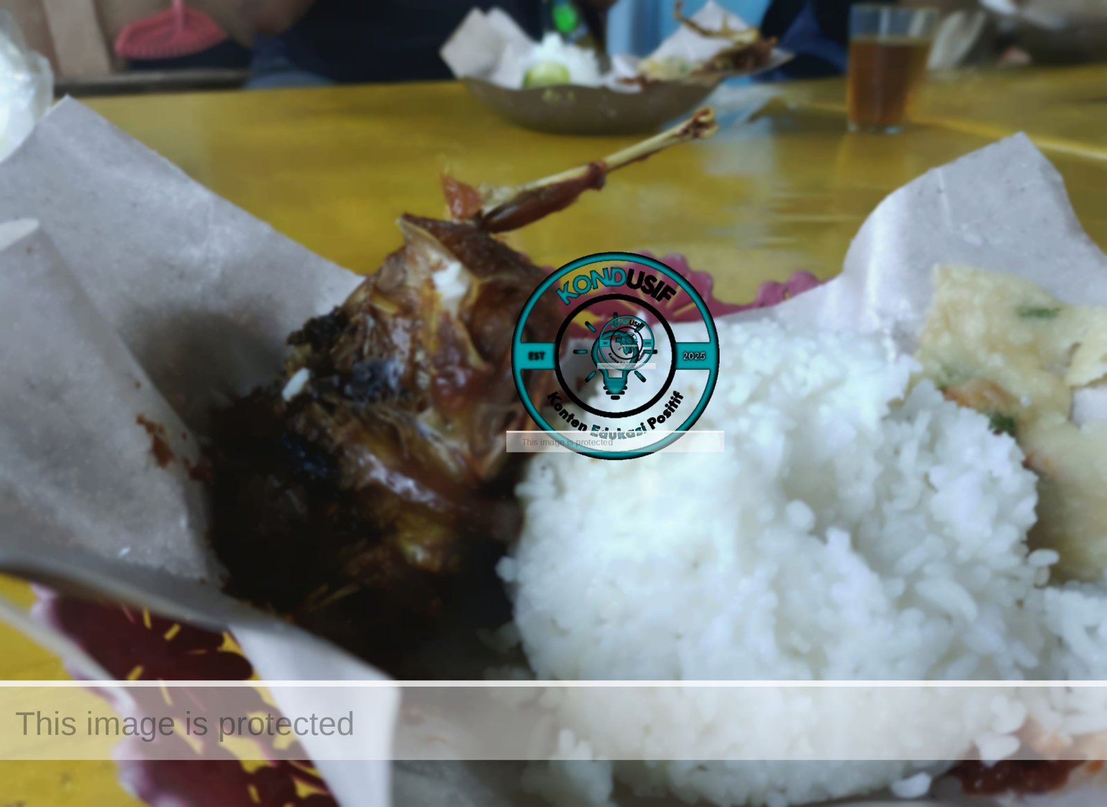 Puyuh goreng Bu Latifah, Cadas Ngampar Ciamis