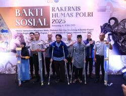 Rakernis Humas Polri 2025 Dibuka dengan Aksi Kemanusiaan: Kursi Roda, Donor Darah, dan Tali Asih Warnai Awal Agenda