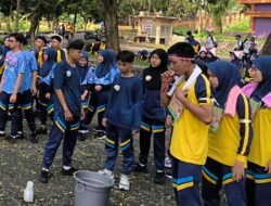 Proyek P5 Bangunlah Jiwa Raganya di SMAN 1 Ciamis Ditutup dengan Jalan Sehat
