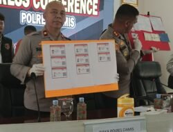 Bikin SIM Palsu Pakai PicsArt, Dua Pria Diciduk Polres Ciamis