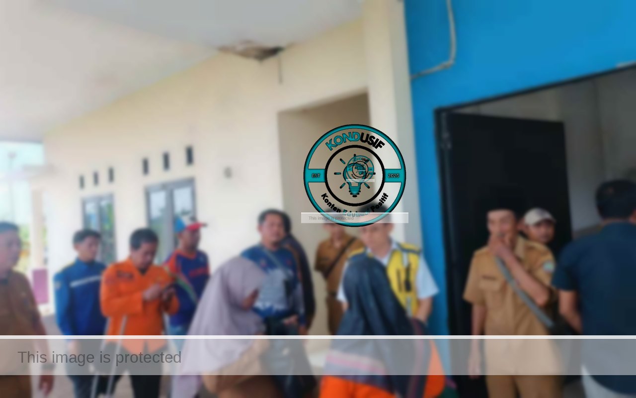 Kadis DPUPRP Ciamis Kunjungi Langsung Lokasi Banjir Lakbok