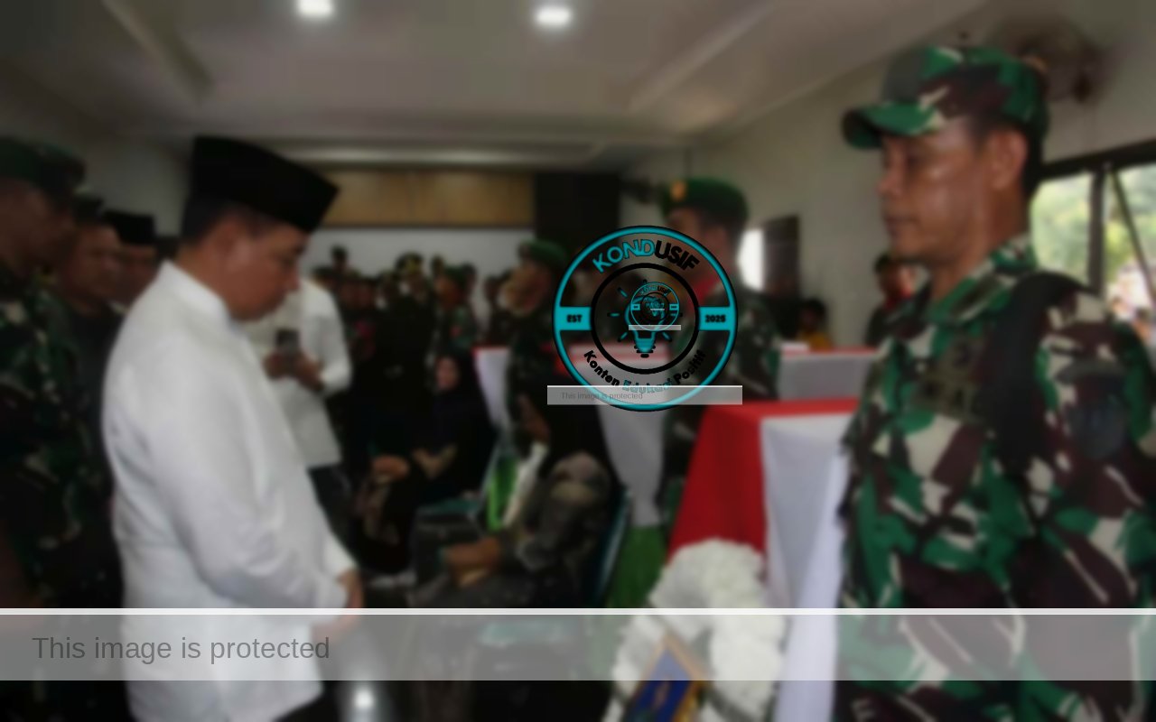 TNI Berduka, Panglima Lepas Korban Ledakan Munisi Garut Gambar tankap layar Puspen TNI