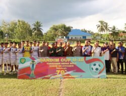 Sorak Sorai di Ciamis: TNI-Polri Kompak Amankan Dandim Cup II, Warga Tumpah Ruah Dukung Sepak Bola