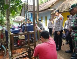 Bantuan Sumur Bor Polres Tasikmalaya Wujudkan Akses Air Bersih di Tamansari