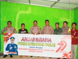 Kapolres Ciamis Lakukan Anjangsana Sambut HUT Bhayangkara ke-79, Wujud Kepedulian Sosial Polri