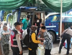 Kloter 19 Jemaah Haji Ciamis Tiba, Satu Wafat di Jeddah Sebelum Turun dari Bus