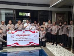 Anjangsana Penuh Kehangatan, Kabid TIK Polda Jabar Sambangi Irjen Pol (Purn) Anis Angkawijaya
