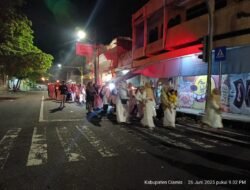 Semarak 1 Muharam di Ciamis Dimeriahkan Pawai Obor, RAPI Siaga Bantu Pengamanan