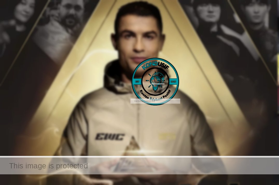 Cristiano Ronaldo Global Ambassador EWC 2025, foto (instagram/@duniagames.co.id)