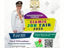Job Fair Ciamis 2025 Hadirkan 1.150 Lowongan Kerja, Catat Tanggal dan Lokasinya