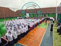 Tradisi dan Inovasi Bersatu di MTsN 13 Ciamis, Siswa Baru Disambut dengan Ramah dan Modern
