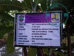 Pemkab Ciamis Gerak Cepat Perbaiki Jembatan Cibalungbang yang Amblas, Warga Sukamaju Apresiasi