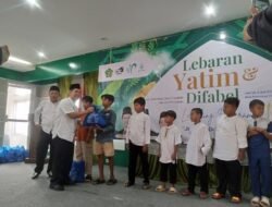 Kemenag Ciamis Gelar Lebaran Yatim dan Difabel, Luncurkan Program Jejak Kebaikan Zakat dan Wakaf