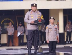Wakapolda Jabar Pimpin Apel Gabungan, Tekankan Kesiapsiagaan Global